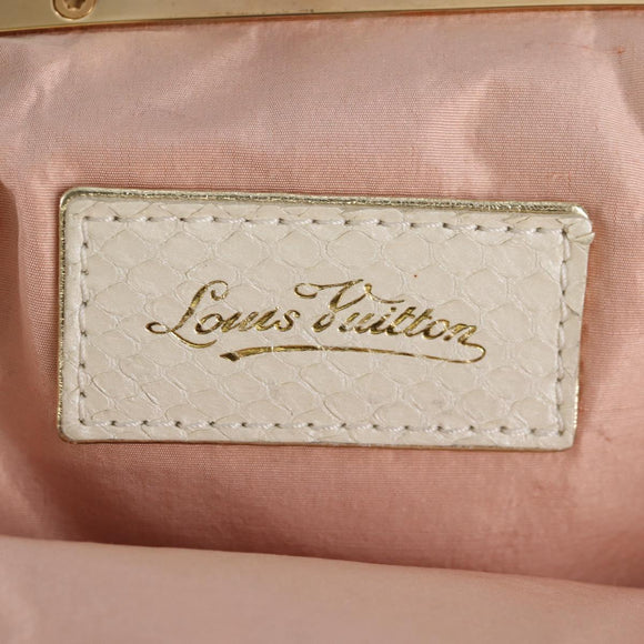 LOUIS VUITTON Monogram Satin Omoniere Hand Bag Multicolor M92060 Auth 115225SM