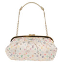 LOUIS VUITTON Monogram Satin Omoniere Hand Bag Multicolor M92060 Auth 115225SM-13