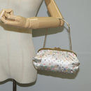 LOUIS VUITTON Monogram Satin Omoniere Hand Bag Multicolor M92060 Auth 115225SM-21