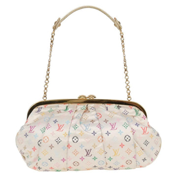 LOUIS VUITTON Monogram Satin Omoniere Hand Bag Multicolor M92060 Auth 115225SM - 0