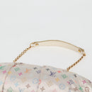 LOUIS VUITTON Monogram Satin Omoniere Hand Bag Multicolor M92060 Auth 115225SM-8