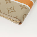 LOUIS VUITTON Monogram Monopanam Zippy Coin Purse Beige M82691 LV Auth 115227SAM-15