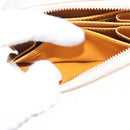 LOUIS VUITTON Monogram Monopanam Zippy Coin Purse Beige M82691 LV Auth 115227SAM-19