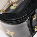 LOUIS VUITTON Monogram Charm Sackfrill Shoulder Bag Black M95151 LV Auth 115228V-14