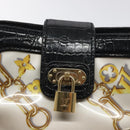 LOUIS VUITTON Monogram Charm Sackfrill Shoulder Bag Black M95151 LV Auth 115228V-17