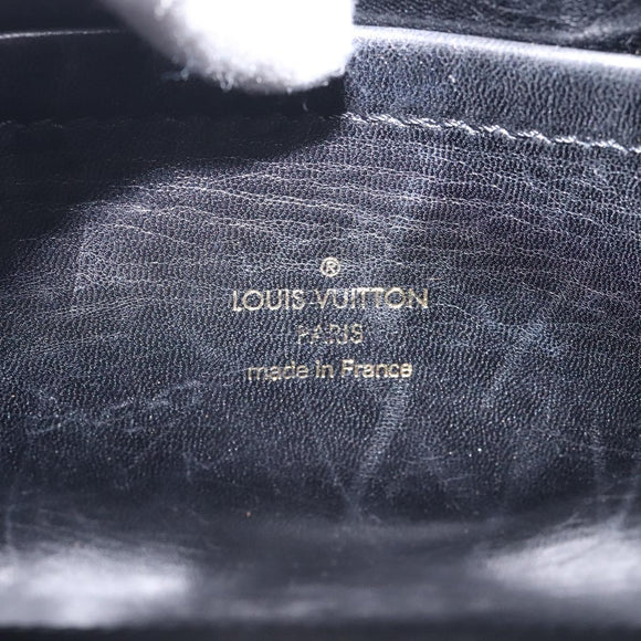 LOUIS VUITTON Monogram Charm Sackfrill Shoulder Bag Black M95151 LV Auth 115228V