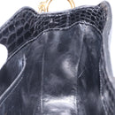 LOUIS VUITTON Monogram Charm Sackfrill Shoulder Bag Black M95151 LV Auth 115228V-19