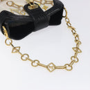 LOUIS VUITTON Monogram Charm Sackfrill Shoulder Bag Black M95151 LV Auth 115228V-7