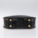 LOUIS VUITTON Monogram Charm Sackfrill Shoulder Bag Black M95151 LV Auth 115228V-5