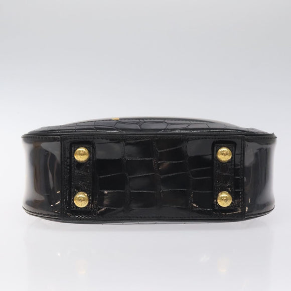 LOUIS VUITTON Monogram Charm Sackfrill Shoulder Bag Black M95151 LV Auth 115228V
