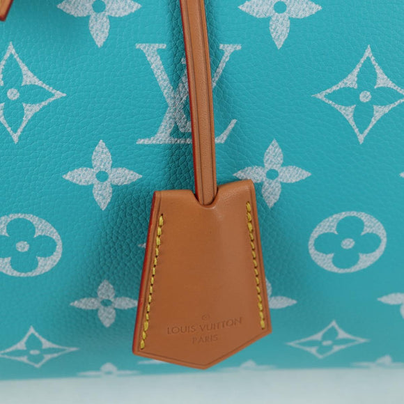 LOUIS VUITTON Speedy P9 Bandouliere 40 Bag Turquoise Blue M11563 Auth 115230SM