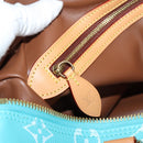 LOUIS VUITTON Speedy P9 Bandouliere 40 Bag Turquoise Blue M11563 Auth 115230SM-25