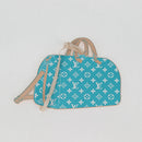 LOUIS VUITTON Speedy P9 Bandouliere 40 Bag Turquoise Blue M11563 Auth 115230SM-33