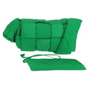 BOTTEGA VENETA MAXI INTRECCIATO Padded Tech Cassette Bag Nylon Auth 115238AM-1