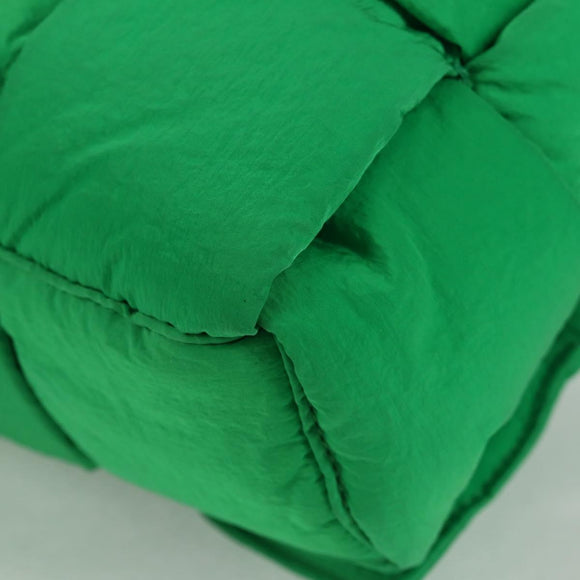 BOTTEGA VENETA MAXI INTRECCIATO Padded Tech Cassette Bag Nylon Auth 115238AM