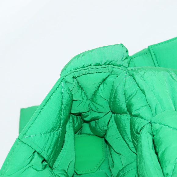 BOTTEGA VENETA MAXI INTRECCIATO Padded Tech Cassette Bag Nylon Auth 115238AM