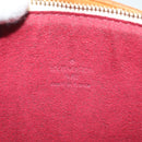 LOUIS VUITTON Multicolor Pochette Accessoires Pouch White M92649 Auth 115250-18