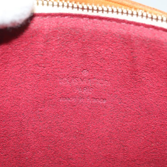 LOUIS VUITTON Multicolor Pochette Accessoires Pouch White M92649 Auth 115250