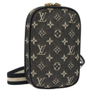 LOUIS VUITTON Monogram Mini US Digital Pouch Noir M92066 LV Auth 115252-1