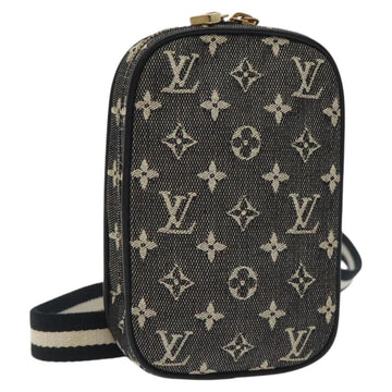 LOUIS VUITTON Monogram Mini US Digital Pouch Noir M92066 LV Auth 115252