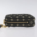 LOUIS VUITTON Monogram Mini US Digital Pouch Noir M92066 LV Auth 115252-4