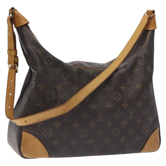LOUIS VUITTON Monogram Boulogne 35 Shoulder Bag M51260 LV Auth 115263
