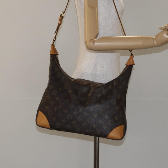 LOUIS VUITTON Monogram Boulogne 35 Shoulder Bag M51260 LV Auth 115263