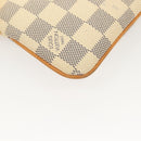 LOUIS VUITTON Damier Azur Pochette Mira MM Accessory Pouch N60027 LV Auth 115265-12