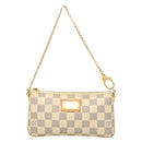 LOUIS VUITTON Damier Azur Pochette Mira MM Accessory Pouch N60027 LV Auth 115265-2
