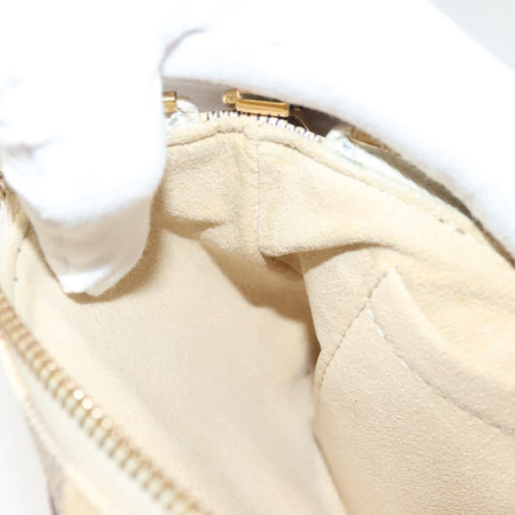 LOUIS VUITTON Damier Azur Pochette Mira MM Accessory Pouch N60027 LV Auth 115265