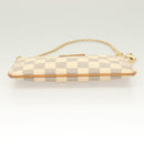 LOUIS VUITTON Damier Azur Pochette Mira MM Accessory Pouch N60027 LV Auth 115265-9