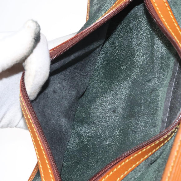 LOUIS VUITTON Epi Trousse Priant Clutch Bag Zipangu Gold LV Auth 115266