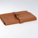 LOUIS VUITTON Epi Trousse Priant Clutch Bag Zipangu Gold LV Auth 115266-5