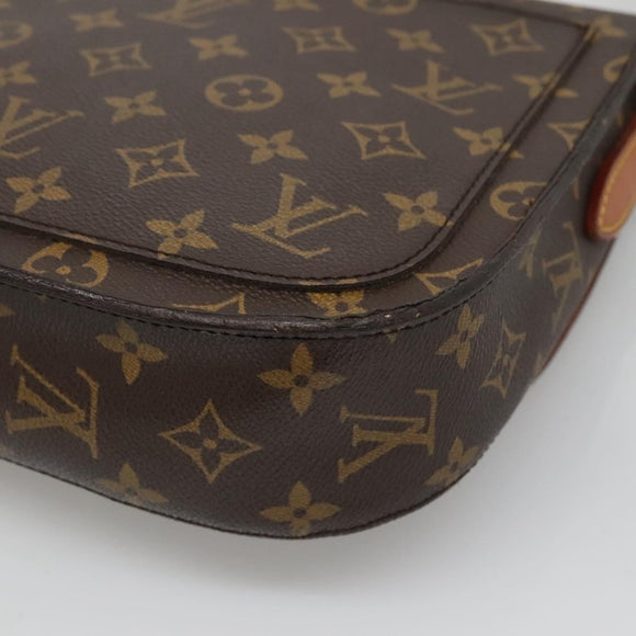 LOUIS VUITTON Monogram Saint Cloud GM Shoulder Bag M51242 LV Auth 115277