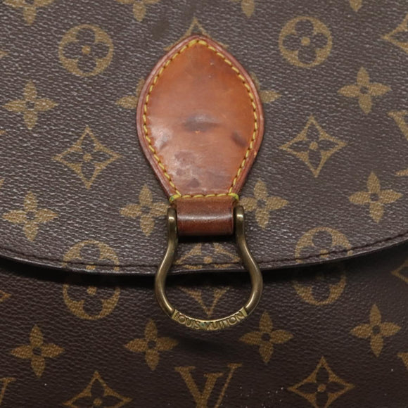LOUIS VUITTON Monogram Saint Cloud GM Shoulder Bag M51242 LV Auth 115277
