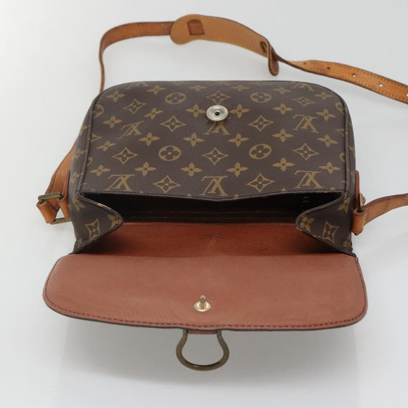LOUIS VUITTON Monogram Saint Cloud GM Shoulder Bag M51242 LV Auth 115277