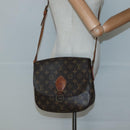 LOUIS VUITTON Monogram Saint Cloud GM Shoulder Bag M51242 LV Auth 115277-25