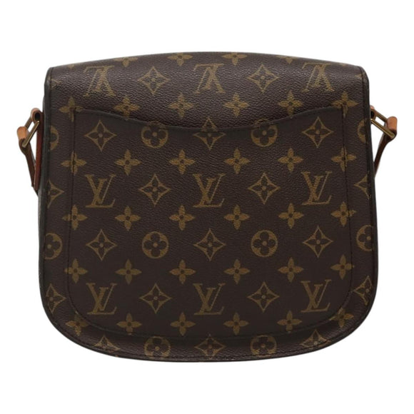 LOUIS VUITTON Monogram Saint Cloud GM Shoulder Bag M51242 LV Auth 115277