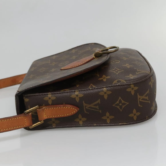 LOUIS VUITTON Monogram Saint Cloud GM Shoulder Bag M51242 LV Auth 115277