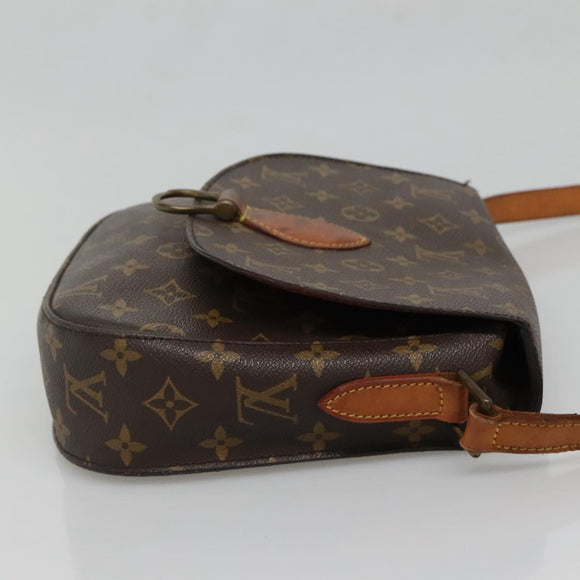 LOUIS VUITTON Monogram Saint Cloud GM Shoulder Bag M51242 LV Auth 115277