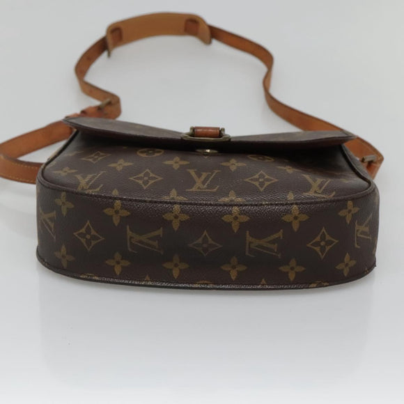 LOUIS VUITTON Monogram Saint Cloud GM Shoulder Bag M51242 LV Auth 115277