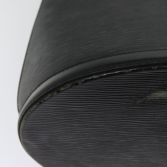 LOUIS VUITTON Epi Cluny Shoulder Bag Black M52252 LV Auth 115278