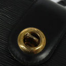 LOUIS VUITTON Epi Cluny Shoulder Bag Black M52252 LV Auth 115278-18