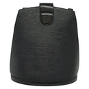 LOUIS VUITTON Epi Cluny Shoulder Bag Black M52252 LV Auth 115278-2