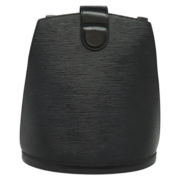 LOUIS VUITTON Epi Cluny Shoulder Bag Black M52252 LV Auth 115278