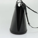 LOUIS VUITTON Epi Cluny Shoulder Bag Black M52252 LV Auth 115278-3