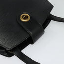 LOUIS VUITTON Epi Cluny Shoulder Bag Black M52252 LV Auth 115278-6