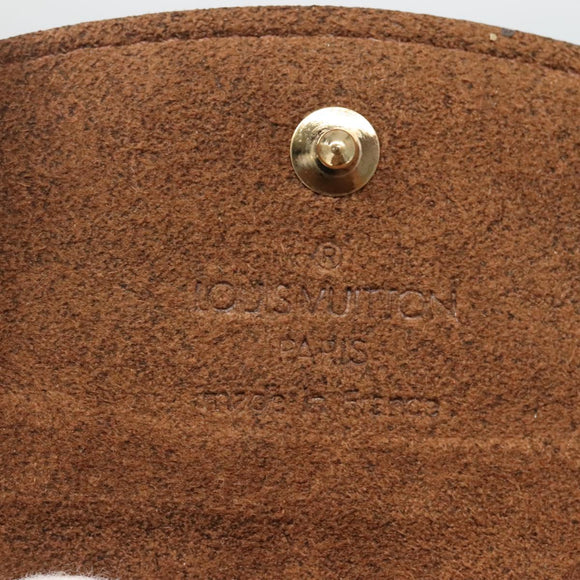 LOUIS VUITTON Damier Ebene Cuffs Cuff Case LV Auth 115280