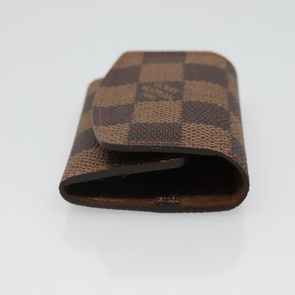 LOUIS VUITTON Damier Ebene Cuffs Cuff Case LV Auth 115280