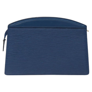 LOUIS VUITTON Epi Trousse Crete Pouch Blue M48405 LV Auth 115282 - 0